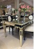 Odessa Mirrored Dining Table 180W